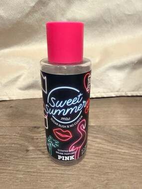 Victoria's Secret PINK Sweet Summer Sugar Rush x No Curfew perfume Mist 8.4 fl o